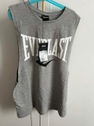 Koszulka bokserska EVERLAST podkoszulek bezrękawnik szara r. 36 S