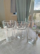 Duże wysokie Szklanki Ikea Grube szkło szklanka long Drink Stan bdb