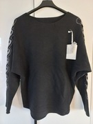 Sweter nietoperz czarny 