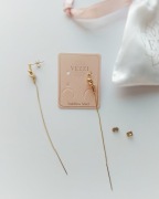 Kolczyki pozłacane vezzi