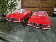 Precision 100 Collection 1964 1/2 Ford Mustang Cabrio Czerwony 1:18