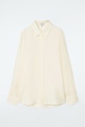 nowa 100% jedwabna beżowa koszula COS silk oversize / r. 42 / 800 zł