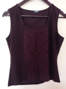 Brązowa bluzka marki Geber