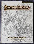 Pathfinder 2nd Ed.: Player Core 2 Sketch Cover