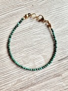 Delikatna Bransoletka z malachitem