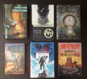 Zestaw książek (Czasomierze, Mickey 7, Rzeka bogów, +3 inne)