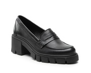 Filipe Shoes czarne skórzane mokasyny oksfordki 38