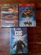 3 DVD  zestaw Coś Hero i Dom latających sztyletów 