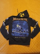 Czarna bluza męska Megadeth rozmiar S