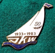 Odznaka Jacht Klub Wielkopolski 50 lat