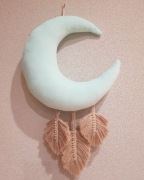 Welurowy księżyc hand made 