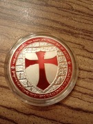 Moneta Rycerz Templariuszy 