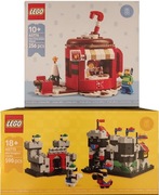 40775 40776 Minizamek rycerski i Stoisko z gorącą czedkoladą SZYBKA WYSYŁKA