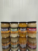 Miód 3+1GRATIS 4kg fasolowy rzepakowy wielokwiatowy nektarowo-spadziowy 