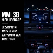MMI 3G High Update Audi | Polski  + Mapy 2024 + B&O Bose
