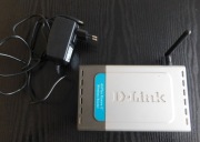 Router WiFi D-Link DI-624 Wi-Fi 802.11g (do 54 Mb/s) + zasilacz