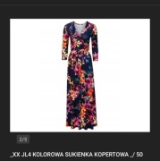 Sukienka piękna roz 50