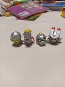 super things 1 seria 4 srebne figurki