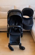 Cybex Priam 2w1 Gondola + Spacerówka Black Matt | Wózek premium
