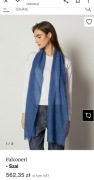 FALCONERI - szalik superior cashmere - kaszmir - nowy z metka!
