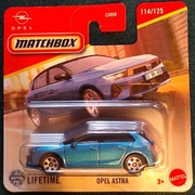 Matchbox 2025 OPEL ASTRA 114/125 Nowy 1:64