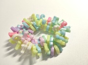 Bransoletka abecadło 3D