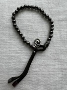 Bransoletka MICHAEL KORS MK rzemyk czarna