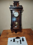 PRZEDWOJENNY ZEGAR WYSOKOŚĆ 92.5 CM