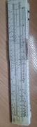 Suwak logarytmiczny, linijka 25 cm