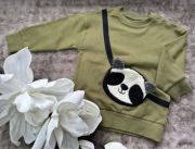 Bluza bawełniana z saszetką , nie posiada ocieplenia Next 104 