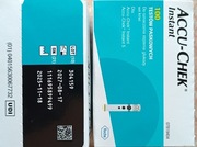 PASKI TESTOWE ACCU-CHEK INSTANT 100 szt do 2027.08.17 