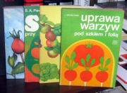 Warzywa owoce Uprawa warzyw zestaw 4 książek 