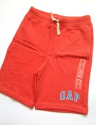 GAP szorty dresowe | bermudy | logo | szary melanż | nowe | 8 9 lat