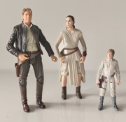 Zestaw figurek Han Solo, Rey i Luke Skywalker Star Wars Gwiezdne Wojny