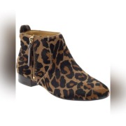 modne botki nine west nowe 39 cętki brązowe czarne