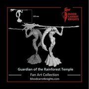 Guardian of the Rainforest Temple model żywica