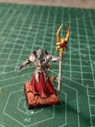 Warhammer Chaos Sorcerer konwersja figurka 