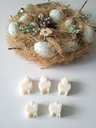 Ręcznie robiony wosk zapachowy do kominka. Wielkanoc. Zapach wiosenny.