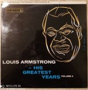 LOUIS ARMSTRONG - HIS GREATEST YEARS Vol.4 Winyl
