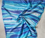 Piękna chustka, apaszka - jedwab