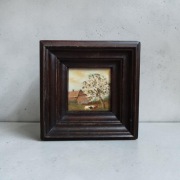 Obraz olejny holenderski vintage 