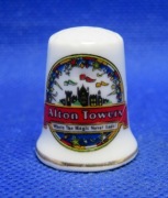 Naparstek Kolekcjonerski Porcelanowy - Alton Towers 