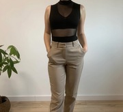 Czarne, seksowne body z prześwitami, XS