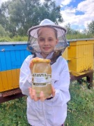 Miód akacjowy 0.9l Pasieka Pszczółki 