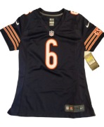 Oryginalna NFL Jay Cutler #6 Nike On Field Damska Rozmiar S Limitowana 