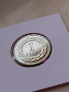 1 zł złoty  2010 r Obiegowe Moneta w stanie MENNICZYM w HOLDERZE