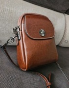 Torebka brązowa mała listonoszka