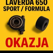 Laverda 650 Sport / Formula – napęd prędkościomierza + tuleja dystansowa 