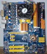 Unikat Płyta główna Jetway HA07 Hummer–AM2+/AM2 z Procesorem,Pamięciom,HDD.