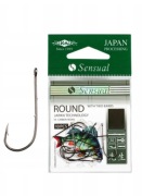Haczyki Mikado Sensual Round r.6 BN 10szt. Black